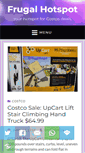 Mobile Screenshot of frugalhotspot.com